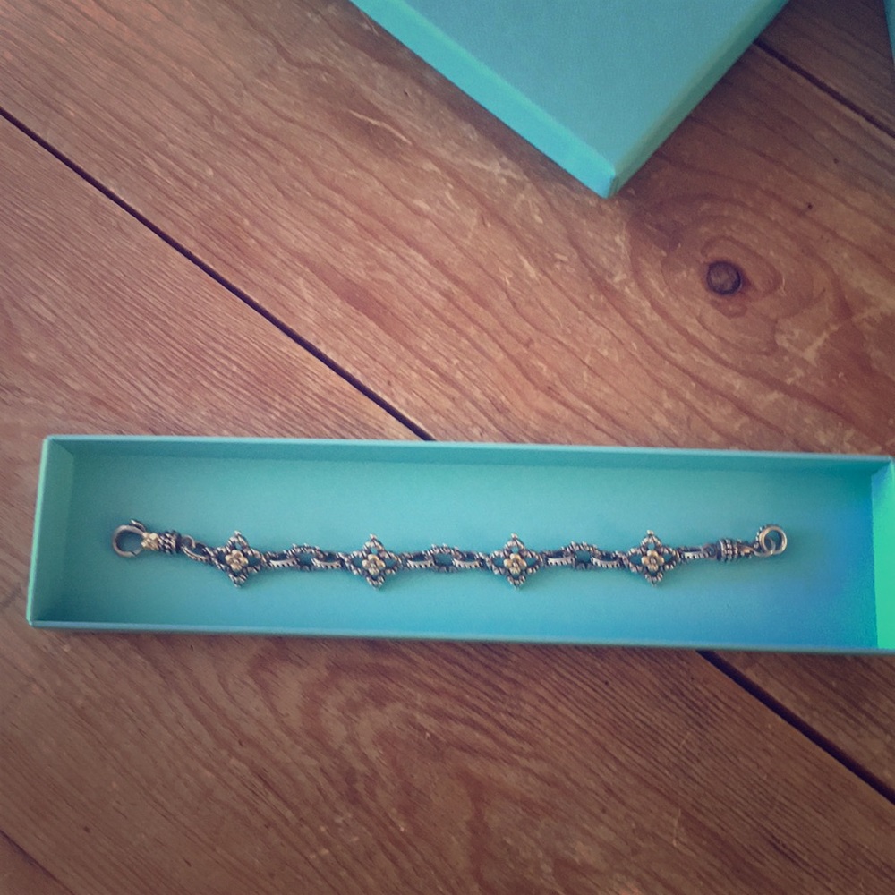 Bixby gold and silver bracelet